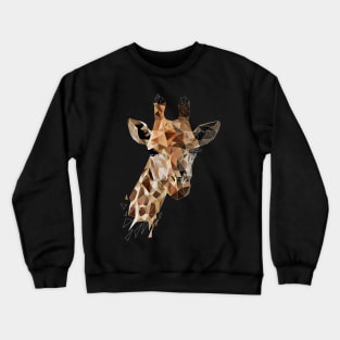 Geometric giraffe Crewneck Sweatshirt